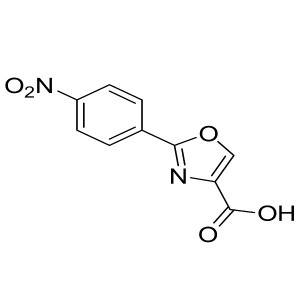 2-(4-nitrophenyl)oxazole-4-carboxylic acid CAS:1457898-81-5