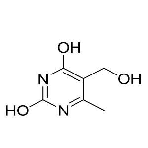 5-(hydroxymethyl)-6-methylpyrimidine-2,4-diol CAS:147-61-5