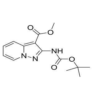 methyl 2-(tert-butoxycarbonyl)H-pyrazolo[1,5-a]pyridine-3-carboxylate CAS:1476799-73-1