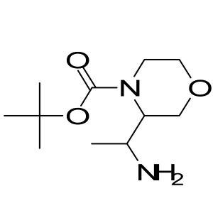 tert-butyl 3-(1-aminoethyl)morpholine-4-carboxylate CAS:1508368-16-8