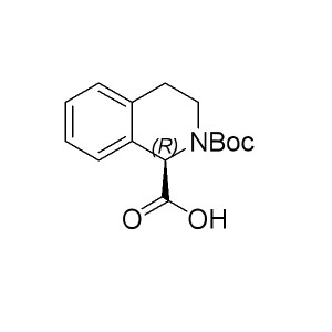 (R)-2-(tert-butoxycarbonyl)-1,2,3,4-tetrahydroisoquinoline-1-carboxylic acid CAS:151004-96-5
