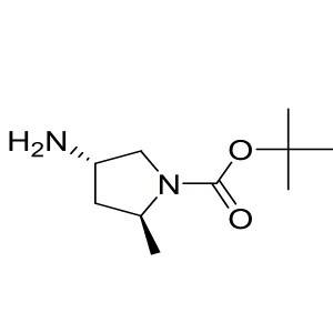(2S,4S)-tert-Butyl 4-amino-2-methylpyrrolidine-1-carboxylate CAS:152673-32-0