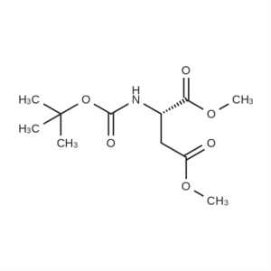 (S)-2-tert-Butoxycarbonylamino-succinic acid dimethyl ester CAS:55747-84-7