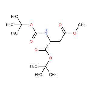 (R)-1-ethyl 4-methyl 2-((tert-butoxycarbonyl)amino)succinate