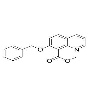 methyl 7-(benzyloxy)quinoline-8-carboxylate