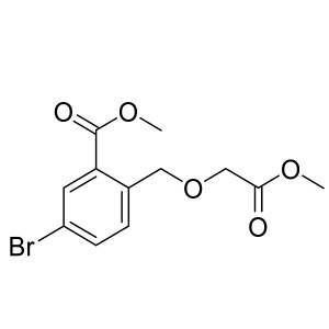 methyl 5-bromo-2-((2-methoxy-2-oxoethoxy)methyl)benzoate