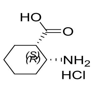 (1S,2R)-2-aminocyclohexanecarboxylic acid hydrochloride CAS:158414-45-0