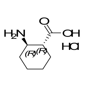 (1R,2R)-2-aminocyclohexanecarboxylic acid hydrochloride CAS:158414-46-1