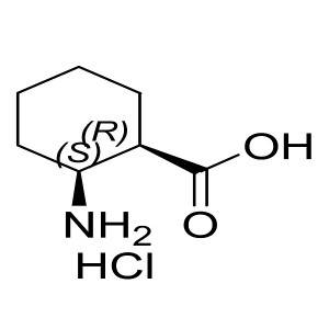 (1R,2S)-2-aminocyclohexanecarboxylic acid hydrochloride CAS:158414-48-3
