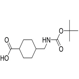 4-(tert-ButoxycarbonylaMinoMethyl)cyclohexanecarboxylic Acid (cis- and trans- Mixture) CAS:162046-58-4