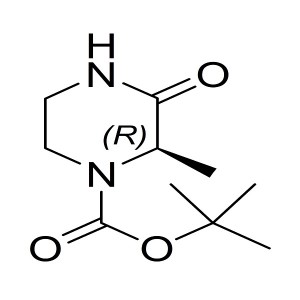 (R)-tert-butyl 2-methyl-3-oxopiperazine-1-carboxylate CAS:1629229-82-8