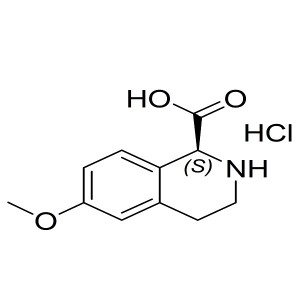 (S)-6-methoxy-1,2,3,4-tetrahydroisoquinoline-1-carboxylic acid hydrochloride