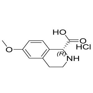 (R)-6-methoxy-1,2,3,4-tetrahydroisoquinoline-1-carboxylic acid hydrochloride