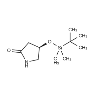 (R)-4-((tert-Butyldimethylsilyl)oxy)pyrrolidin-2-one CAS:131653-51-5