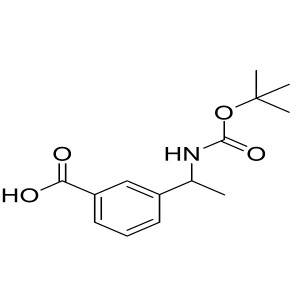 3-(1-(tert-butoxycarbonyl)ethyl)benzoic acid CAS:165949-84-8
