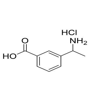 3-(1-aminoethyl)benzoic acid hydrochloride CAS:165949-85-9