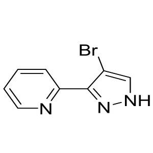 2-(4-bromo-1H-pyrazol-3-yl)pyridine CAS:166196-52-7