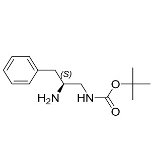 (S)-(2-Amino-3-phenyl-propyl)-carbamic acid tert-butyl ester CAS:167298-44-4
