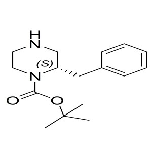 (S)-tert-butyl 2-benzylpiperazine-1-carboxylate CAS:169447-86-3
