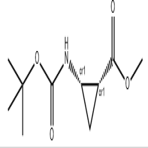 Cis-Methyl 2-(tert-butoxycarbonylamino)cyclopropanecarboxylate CAS: 170299-60-2