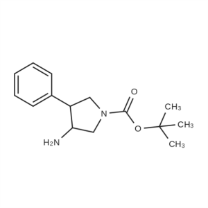 (3R,4S)-tert-butyl 3-amino-4-phenylpyrrolidine-1-carboxylate CAS:1380486-18-9