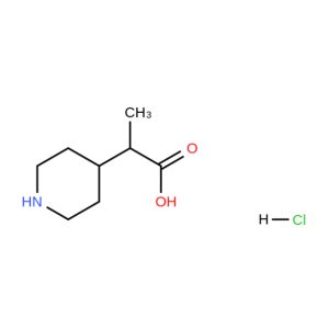 2-(Piperidin-4-yl)propanoic acid hydrochloride CAS:1269379-23-8