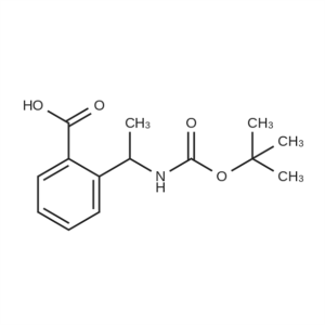 2-(1-tert-Butoxycarbonylamino-ethyl)-benzoic acid CAS:658683-23-9