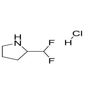2-(difluoromethyl)pyrrolidine hydrochloride CAS:1781041-85-7