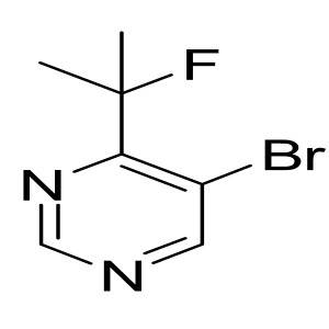 5-bromo-4-(2-fluoropropan-2-yl)pyrimidine CAS:1823944-93-9