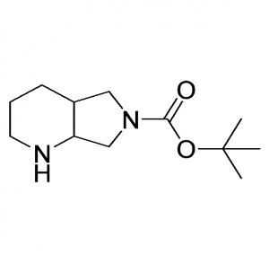 tert-butyl octahydropyrrolo[3,4-b]pyridine-6-carboxylate CAS:186203-81-6