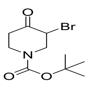 tert-butyl 3-bromo-4-oxopiperidine-1-carboxylate CAS:188869-05-8