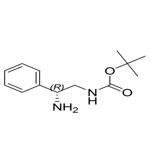 (R)-tert-butyl 2-amino-2-phenylethylcarbamate CAS:188875-37-8