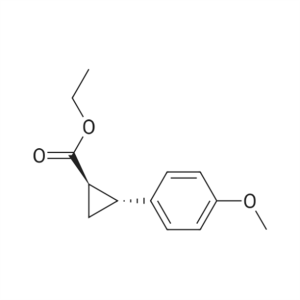 (1R,2R)-ethyl 2-(4-methoxyphenyl)cyclopropanecarboxylate CAS:207279-34-3