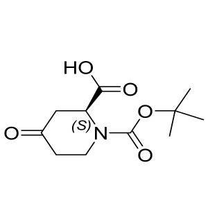 (S)-1-(tert-butoxycarbonyl)-4-oxopiperidine-2-carboxylic acid CAS:198646-60-5