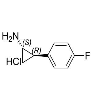 (1S,2R)-2-(4-fluorophenyl)cyclopropanamine hydrochloride CAS:1990505-73-1