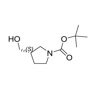 (S)-tert-butyl 3-(hydroxymethyl)pyrrolidine-1-carboxylate CAS:199174-24-8