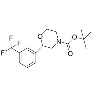 tert-butyl 2-(3-(trifluoromethyl)phenyl)morpholine-4-carboxylate CAS:2007915-52-6