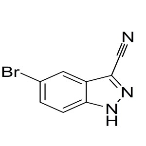 5-bromo-1H-indazole-3-carbonitrile CAS:201227-39-6