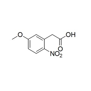 2-(5-methoxy-2-nitrophenyl)acetic acid CAS:20876-29-3