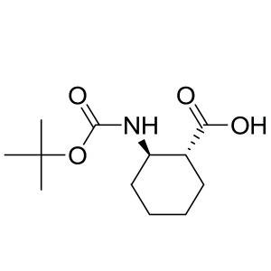 trans-1-(t-Butyloxycarbonyl-aMino)-cyclohexyl-2-carboxylic acid CAS:209128-50-7
