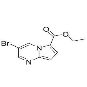 ethyl 3-bromoH-pyrrolo[1,2-a]pyrimidine-6-carboxylate CAS:2097068-59-0