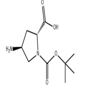 (2R,4S)-4-Amino-1-(tert-butoxycarbonyl)pyrrolidine-2-carboxylic acid CAS:132622-78-7