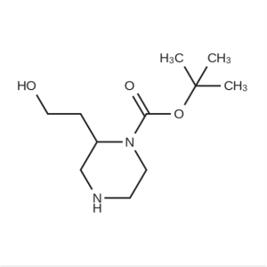tert-Butyl 2-(2-hydroxyethyl)piperazine-1-carboxylate CAS:517866-79-4