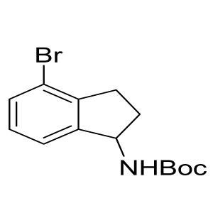 tert-butyl 4-bromo-2,3-dihydro-1H-inden-1-ylcarbamate CAS:2167214-26-6
