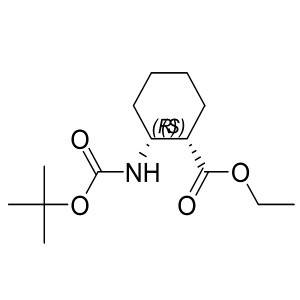 (1S,2R)-ethyl 2-(tert-butoxycarbonyl)cyclohexanecarboxylate CAS:2173637-09-5