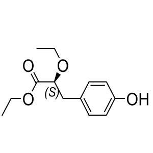 (S)-ethyl 2-ethoxy-3-(4-hydroxyphenyl)propanoate CAS:222555-06-8