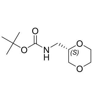 (S)-tert-butyl (1,4-dioxan-2-yl)methylcarbamate CAS:2231663-21-9