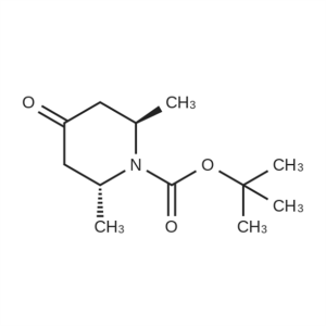 trans-2,6-Dimethyl-4-oxo-piperidine-1-carboxylic acid tert-butyl ester CAS:184368-70-5