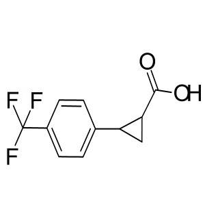 2-(4-(trifluoromethyl)phenyl)cyclopropanecarboxylic acid CAS:2262-03-5