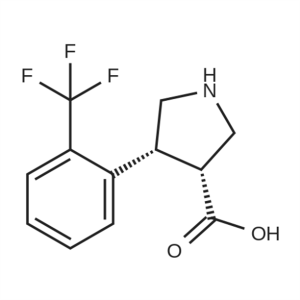 Cis-4-(methoxycarbonyl)pyrrolidine-3-carboxylic acid CAS:1012065-50-7